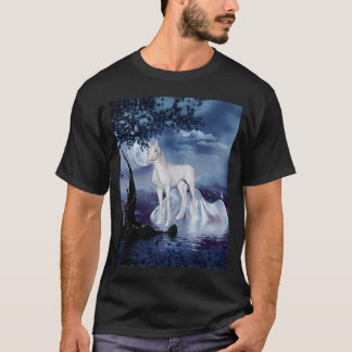 Unicorn Dreams Paarse Flowered Mane 1 T-shirt