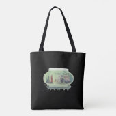 Unicorn Dreams Pink Tote Bag (Dos)