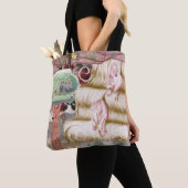Unicorn Dreams Pink Tote Bag (De près)