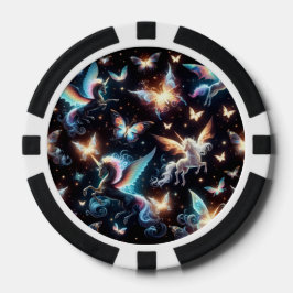 Unicorn Dreams Poker Chips