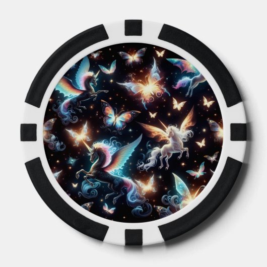 Unicorn Dreams Poker Chips (Voorkant)