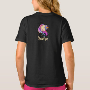 Unicorn droomend regenboogkinderen shirt