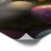 Unicorn Easter Egg Fantasy Poster (Hoek)