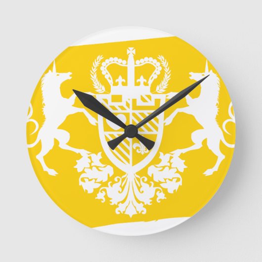 UNICORN_Emblem Ronde Klok (Voorkant)