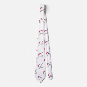 unicorn emoji, homme necktie cravate