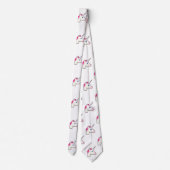 unicorn emoji, homme necktie cravate (Dos)