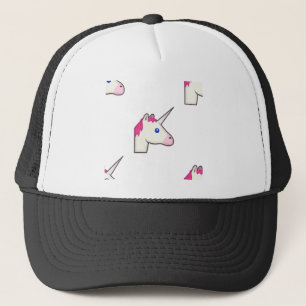 unicorn emoji trucker pet