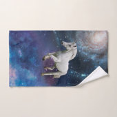 Unicorn en Galaxy Bad Handdoek (Handdoek)
