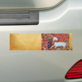 UNICORN- EN MEDIEVELSTROMEN, FANTASY-STROOMMOTIS BUMPERSTICKER (Op auto)