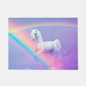 Unicorn en regenboog deurmat (Voorkant)