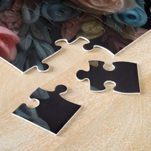 Unicorn en Rozen Legpuzzel (Zijkant)