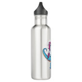 Unicorn en T-Rex Waterfles (Links)
