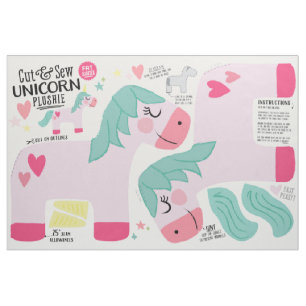 Unicorn Fabric knippen en naaien - Fun DIY Plush Stof
