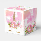 Unicorn Face Favor Bag Bedankdoosjes (Achterkant)