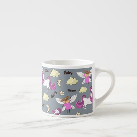 Unicorn Fairy Princess Kid-size Mug (Droite)