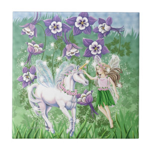 Unicorn Fairy Tegeltje
