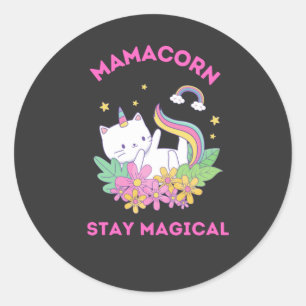 Unicorn Fan Club Magical Ronde Sticker