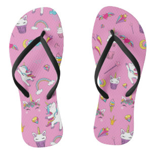 Unicorn Fan Club patroon Roze Teenslippers