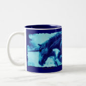 Unicorn Fantasy Art Drink Mok van kinderen (Links)