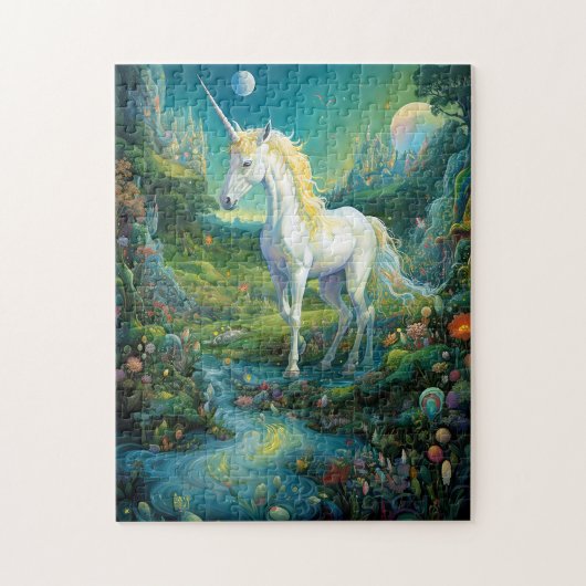 Unicorn Fantasy Art Legpuzzel (Verticaal)