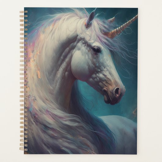 Unicorn Fantasy Art Planner (Voorkant)