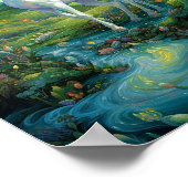Unicorn Fantasy Art Poster (Hoek)