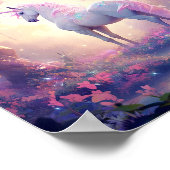 Unicorn Fantasy Art Poster (Hoek)