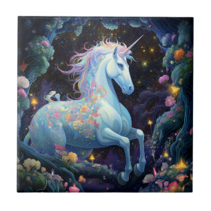 Unicorn Fantasy Art Tegeltje