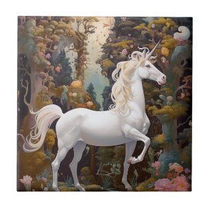 Unicorn Fantasy Art Tegeltje