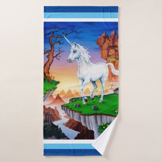 Unicorn fantasy badbadhanddoek badhanddoek (Badhanddoek)