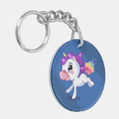 Unicorn Farts Sleutelhanger (Voorkant Links)