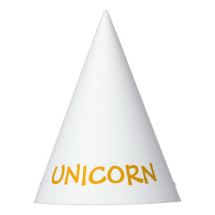 UNICORN FEESTHOEDJES