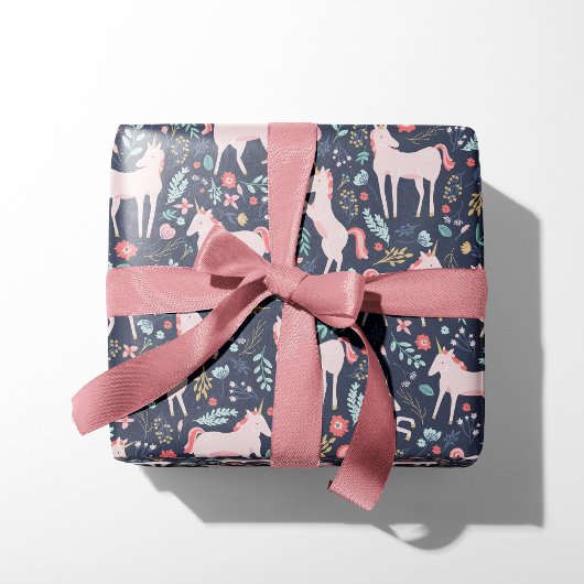 Unicorn Fields Wrapping Paper Cadeaupapier