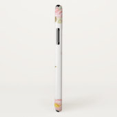 Unicorn fille Monogram iPhone X Coque (Dos/Droite)