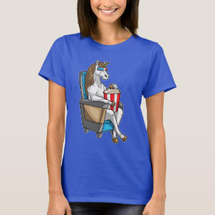Unicorn Filmtheater Popcorn T-shirt