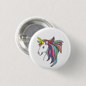 Unicorn Flare Ronde Button 3,2 Cm (Voorkant /achterkant)