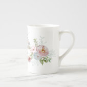 Unicorn Floral Specialized Bone China Mok (Rechts)