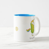Unicorn Funny Corn Coffee Mug (Devant droit)