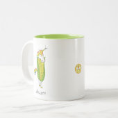Unicorn Funny Corn Coffee Mug (Devant gauche)