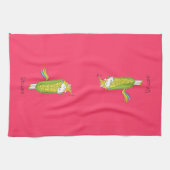 Unicorn Funny Corn Serviette de cuisine (Horizontal)