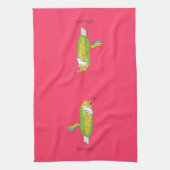 Unicorn Funny Corn Serviette de cuisine (Vertical)