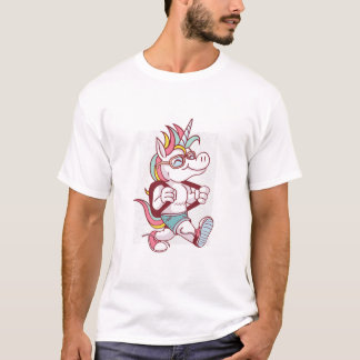Unicorn gaat naar school t-shirt