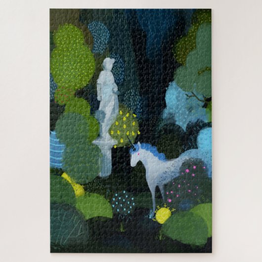 Unicorn Garden Legpuzzel (Verticaal)