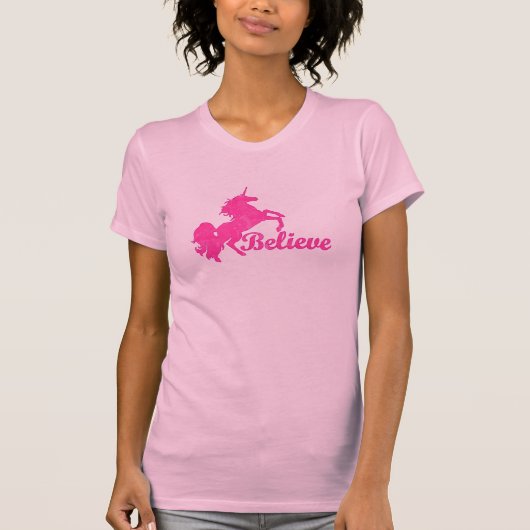 Unicorn, geloof t-shirt (Voorkant)