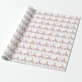 Unicorn Gift wrap Cadeaupapier