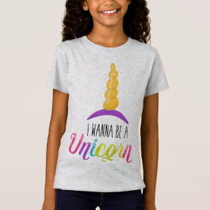Unicorn Girls' Fine Jersey T-Shirt
