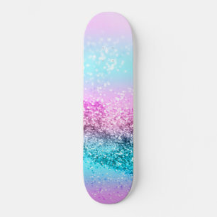 Unicorn Girls Glitter #16 Skateboard
