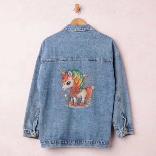 UNICORN GIRLS JEAN DENIM JACKET (Hangar)