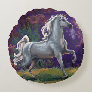 Unicorn Glade Rond Kussen