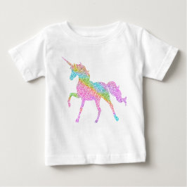 Unicorn Glitter Top voor kinderen